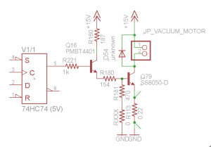 Roomba 530 Vacuum Motor Driver Schematic