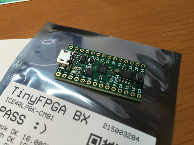 TinyFPGA BX が来たので動かしてみた • IoT ソフトウェア設計のファームロジックス [相模原]